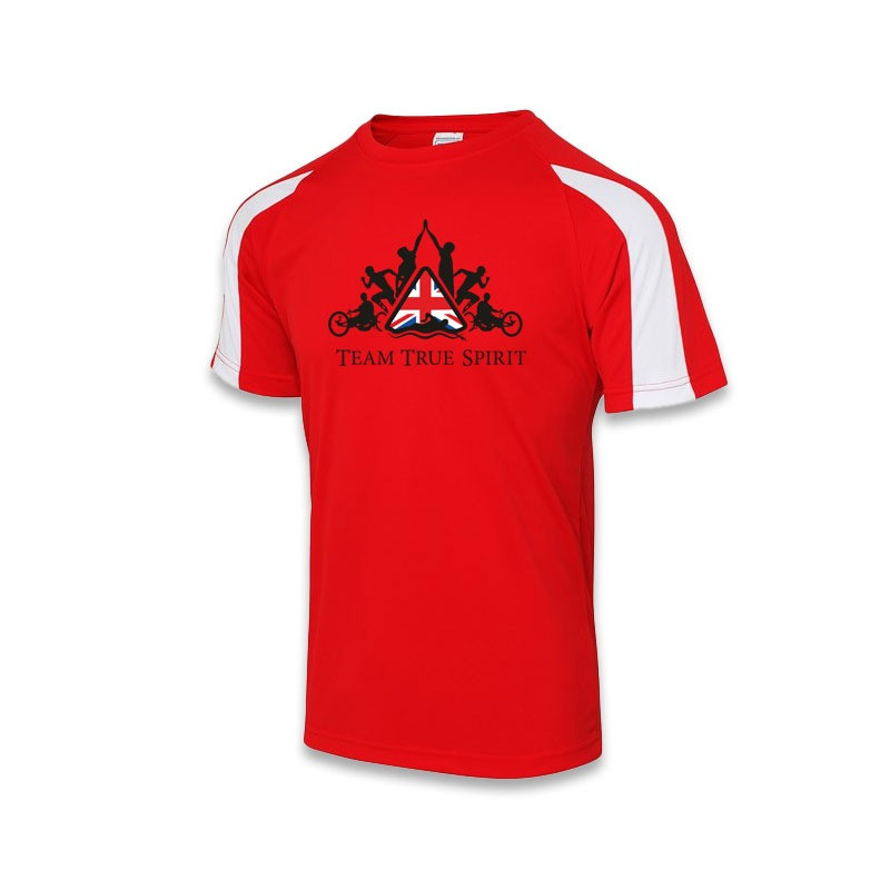 Team True Spirit Contrast T Shirt